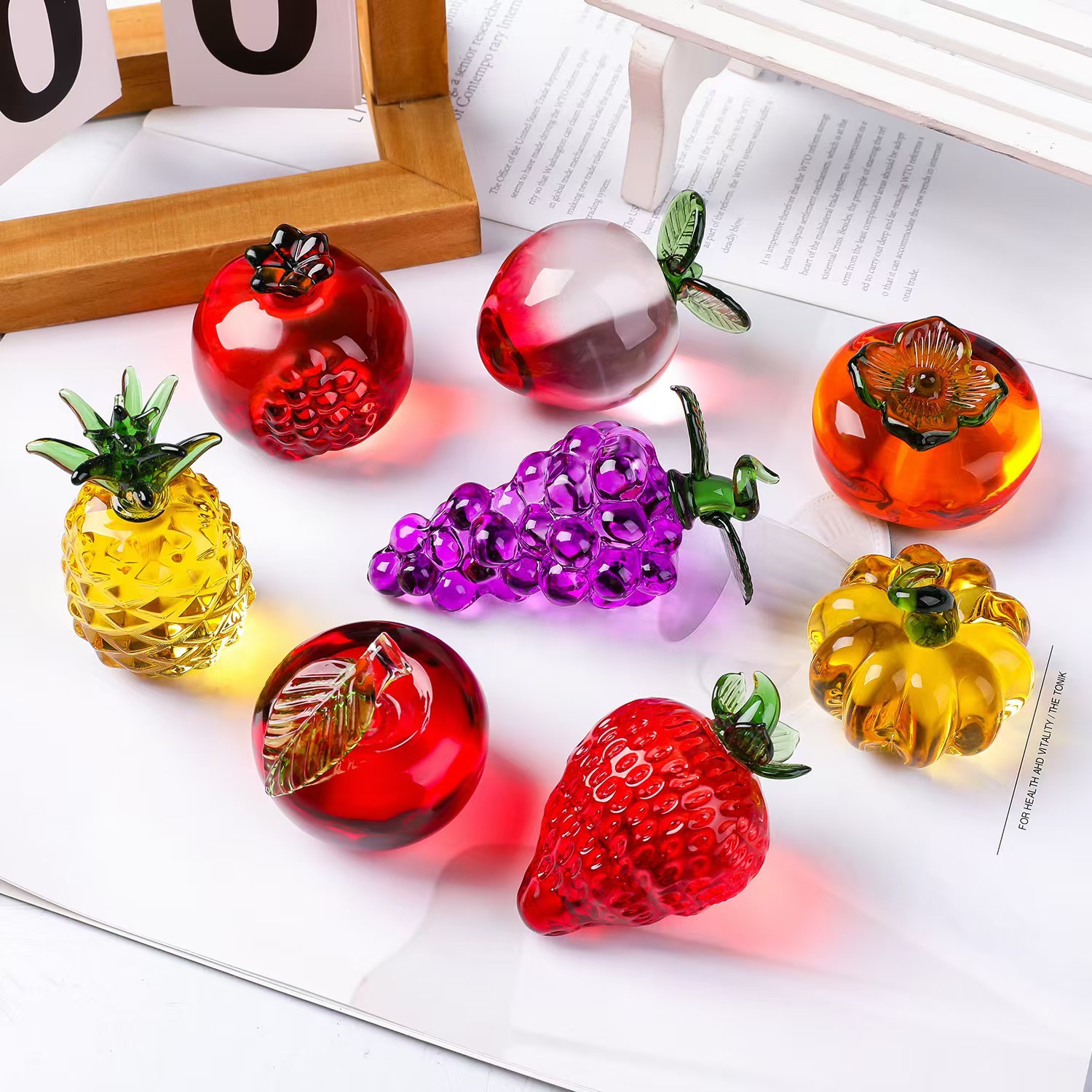 Penahan Kertas Buah Kristal de - Archive Box Set ulasan dan harga