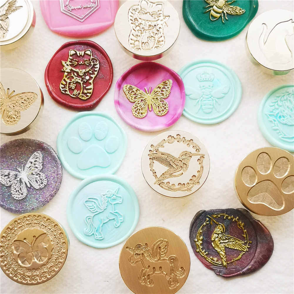 Kepala Stempel Segel Lilin Des - Wax Seal Stamp Set ulasan dan harga