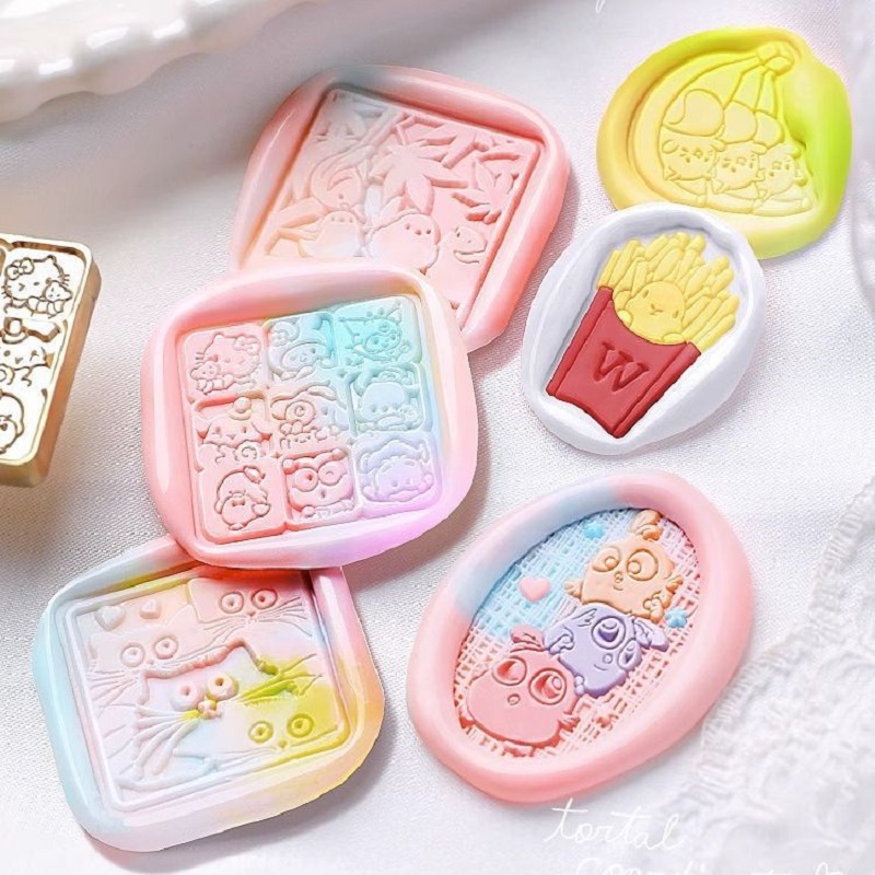 Stempel segel lilin lilin Kawa - Wax Seal Stamp Set ulasan dan harga