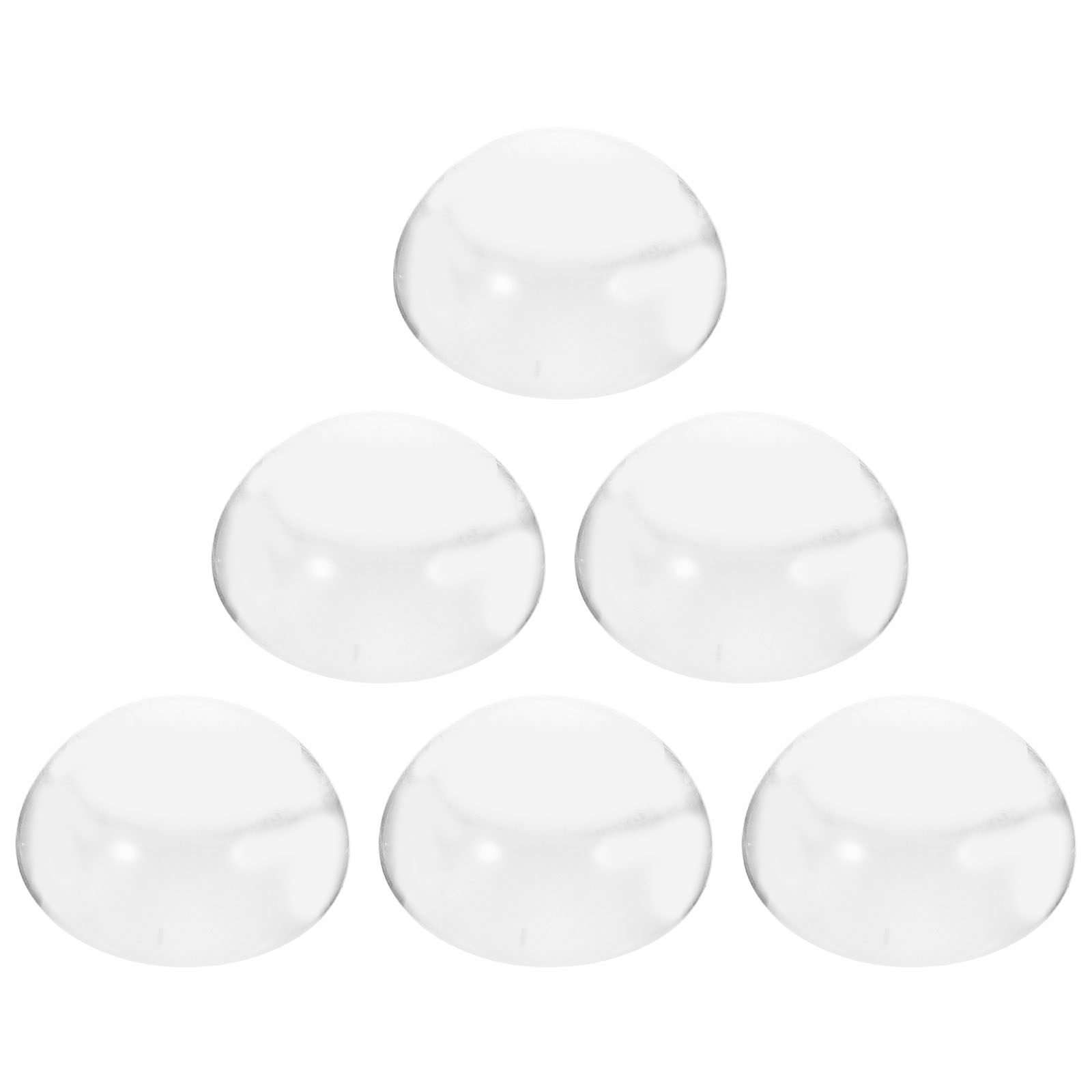 6 Buah Bola Kristal Transparan - Paper Weight Crystal ulasan dan harga